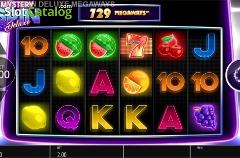 Οθόνη3. Mystery Spin Deluxe Megaways Κουλοχέρης