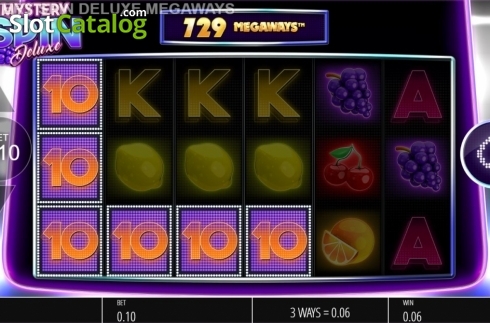 Οθόνη5. Mystery Spin Deluxe Megaways Κουλοχέρης