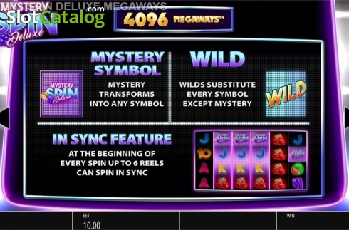 Οθόνη8. Mystery Spin Deluxe Megaways Κουλοχέρης