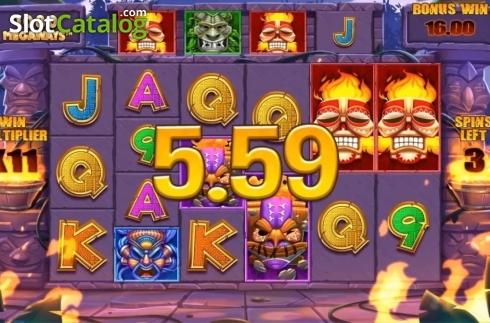 Οθόνη7. Tiki Treasures Megaways Κουλοχέρης