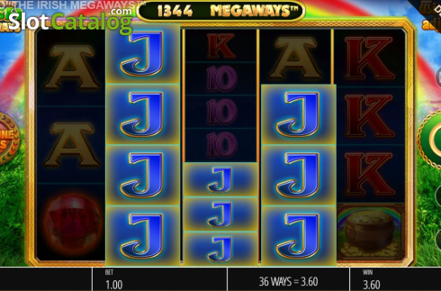 Οθόνη3. Luck O' The Irish Megaways Κουλοχέρης 