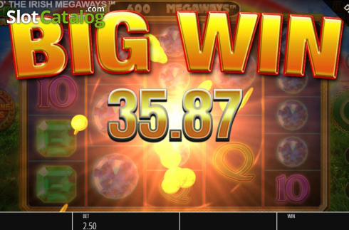 Οθόνη6. Luck O' The Irish Megaways Κουλοχέρης 