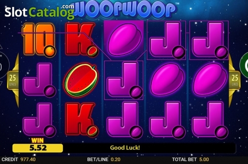 Οθόνη5. Woop Woop (Reel Time Gaming) Κουλοχέρης