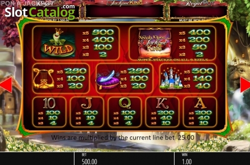 Οθόνη5. Wish Upon a Jackpot King Κουλοχέρης