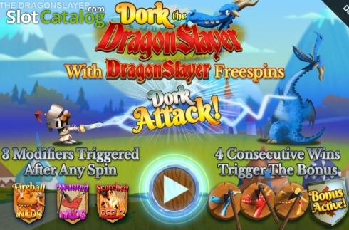 Οθόνη2. Dork the Dragon Slayer Κουλοχέρης 