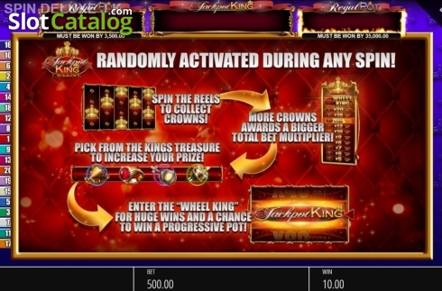 Οθόνη6. King Spin Deluxe Κουλοχέρης