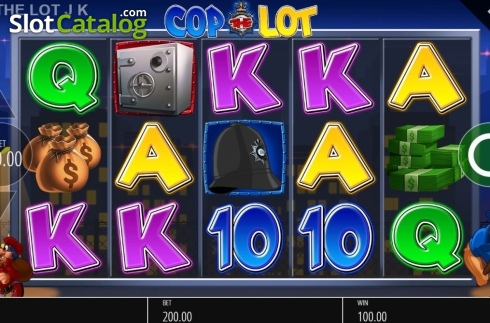Οθόνη3. Cop the Lot Jackpot King Κουλοχέρης