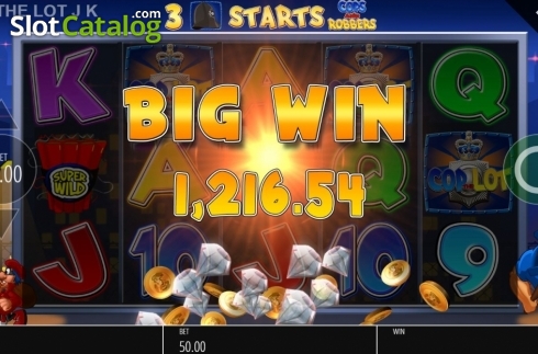 Οθόνη5. Cop the Lot Jackpot King Κουλοχέρης