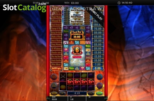 Οθόνη6. Genie Jackpots Cave of Wonders Κουλοχέρης