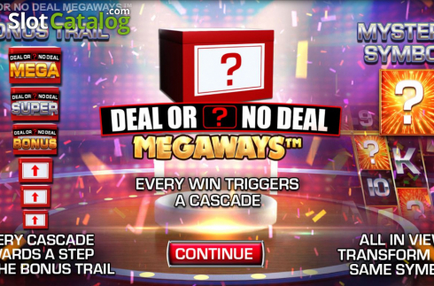 Οθόνη2. Deal or No Deal Megaways Κουλοχέρης 