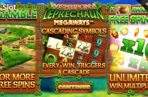 Οθόνη2. Wish Upon A Leprechaun Megaways Κουλοχέρης 