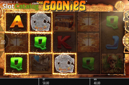 Οθόνη8. The Goonies Jackpot King Κουλοχέρης 