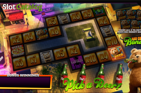 Οθόνη6. Ted Jackpot King Κουλοχέρης