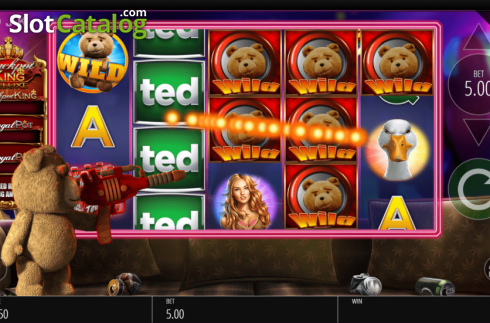 Οθόνη9. Ted Jackpot King Κουλοχέρης