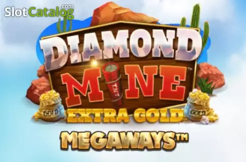 Diamond Mine Extra Gold Megaways Λογότυπο Diamond Mine Extra Gold Megaways Λογότυπο