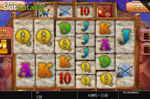 Οθόνη7. Diamond Mine Extra Gold Megaways Κουλοχέρης