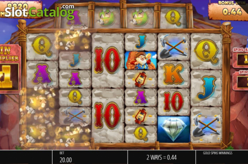 Οθόνη6. Diamond Mine Megaways All Action Κουλοχέρης