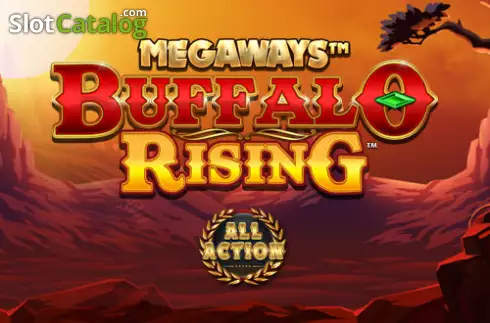 Buffalo Rising Megaways All Action Λογότυπο Buffalo Rising Megaways All Action Λογότυπο