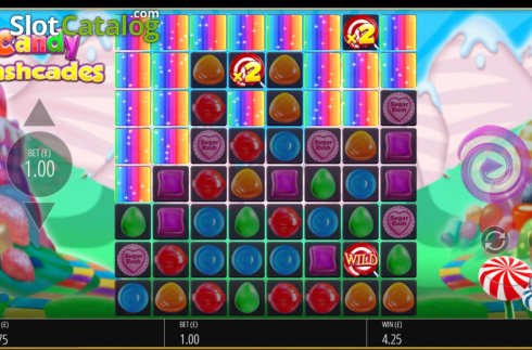 Οθόνη3. Candy Cashcades Κουλοχέρης