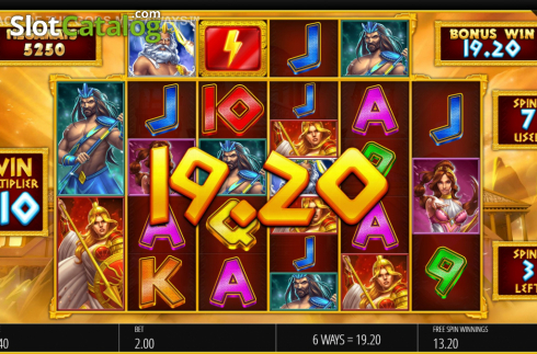 Οθόνη6. Legacy Of The Gods Megaways Κουλοχέρης