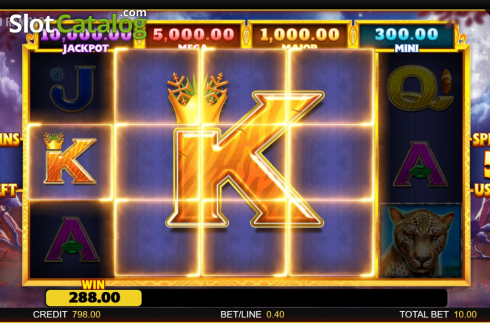 Οθόνη7. Rhino Rampage Lightning Spins Κουλοχέρης