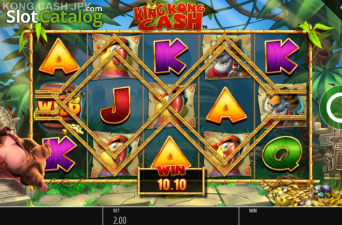 Οθόνη4. King Kong Cash Jackpot King Κουλοχέρης