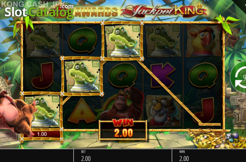 Οθόνη5. King Kong Cash Jackpot King Κουλοχέρης