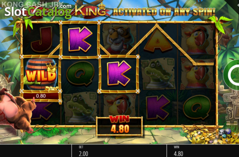 Οθόνη6. King Kong Cash Jackpot King Κουλοχέρης