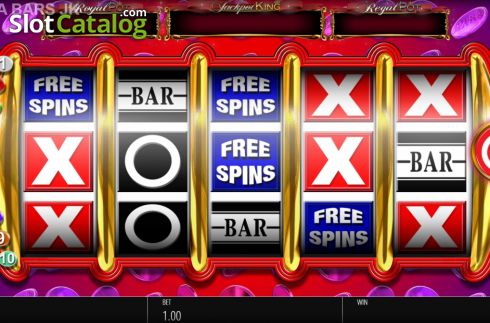 Οθόνη3. Megabars Jackpot King Κουλοχέρης