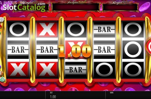 Οθόνη4. Megabars Jackpot King Κουλοχέρης