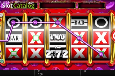 Οθόνη5. Megabars Jackpot King Κουλοχέρης