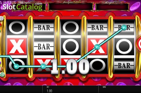 Οθόνη6. Megabars Jackpot King Κουλοχέρης