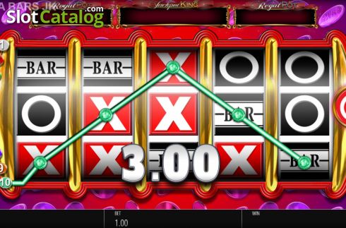 Οθόνη8. Megabars Jackpot King Κουλοχέρης