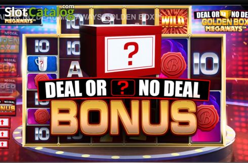 Οθόνη6. Deal or No Deal Megaways The Golden Box Κουλοχέρης
