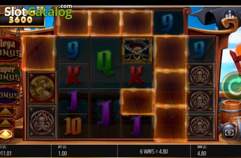Οθόνη4. Pirates Bounty Megaways Κουλοχέρης