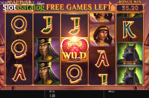 Οθόνη3. Wonders of Egypt Jackpot King Κουλοχέρης