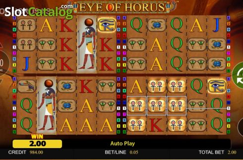 Οθόνη7. Eye Of Horus Power 4 Slots Κουλοχέρης