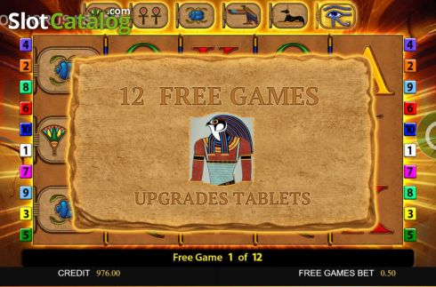 Οθόνη9. Eye Of Horus Power 4 Slots Κουλοχέρης