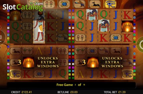 Οθόνη4. Eye Of Horus Power 4 Slots Κουλοχέρης