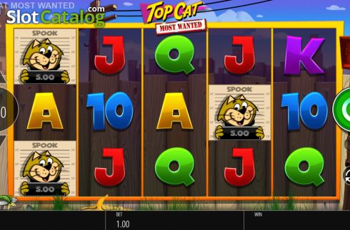 Οθόνη3. Top Cat Most Wanted Κουλοχέρης