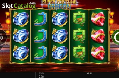 Οθόνη2. Super Fortune Dragon Power Spins Κουλοχέρης