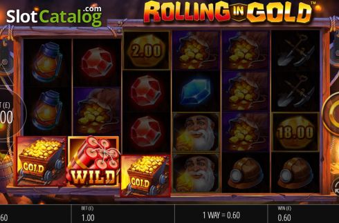 Οθόνη7. Rolling in Gold Κουλοχέρης