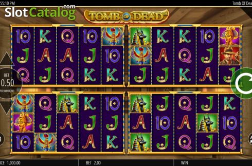 Οθόνη3. Tomb Of Dead Power 4 Slots Κουλοχέρης