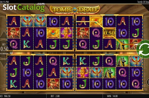 Οθόνη4. Tomb Of Dead Power 4 Slots Κουλοχέρης