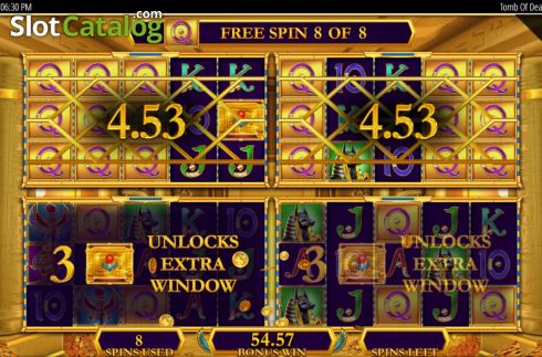 Οθόνη9. Tomb Of Dead Power 4 Slots Κουλοχέρης