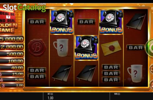 Οθόνη5. Deal or No Deal Golden Game Κουλοχέρης
