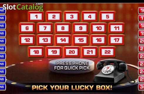 Οθόνη7. Deal or No Deal Golden Game Κουλοχέρης
