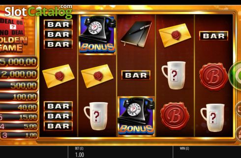 Οθόνη3. Deal or No Deal Golden Game Κουλοχέρης