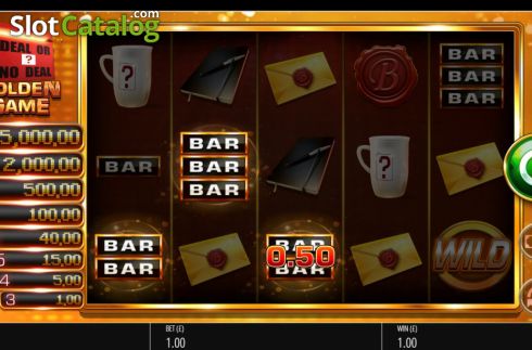 Οθόνη4. Deal or No Deal Golden Game Κουλοχέρης
