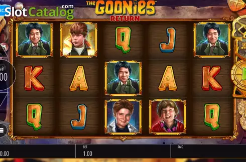 Οθόνη3. The Goonies Return Κουλοχέρης